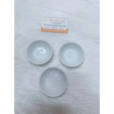 Dĩa Nước Tương Nhỏ TA201 CK Men Sứ Trắng Cao Cấp - Dĩa Mắm, Gia Vị 23.000₫ (Giá Gốc 29.440₫) Mta-Mart2