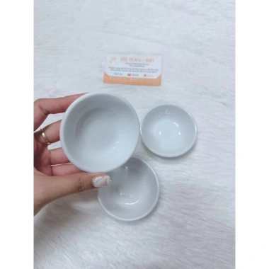 Dĩa Nước Tương Nhỏ TA201 CK Men Sứ Trắng Cao Cấp - Dĩa Mắm, Gia Vị 23.000₫ (Giá Gốc 29.440₫) Mta-Mart2