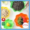 Đĩa Phíp Tròn Hoa Đựng Thức Ăn, Bánh Kẹo, Hạt Dưa - Giá 17.640 VND Giảm Sốc 2