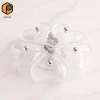Đĩa phục vụ chia đôi khay khai vị hình trái tim – Dùng cho trái cây khô, snack xoay, chỉ 219.450₫ 3