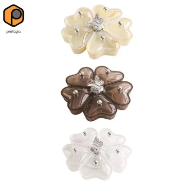 Đĩa phục vụ chia đôi khay khai vị hình trái tim – Dùng cho trái cây khô, snack xoay, chỉ 219.450₫
