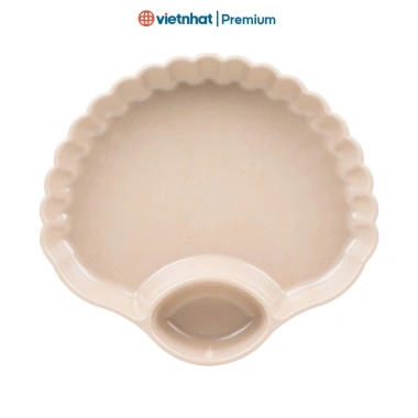 Đĩa Sò Hoa Nhựa Việt Nhật 1.287 - Đựng hoa quả, trái cây, đồ ăn vặt an toàn, tiện lợi 35.000₫