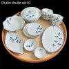Đĩa Sứ Bát Tràng Hoa Mặt Trời – Mâm Cơm Decor Chuồn Chuồn, Bày Thức Ăn Cúng, Giá 350.000₫ 4