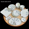 Đĩa Sứ Bát Tràng Hoa Mặt Trời – Mâm Cơm Decor Chuồn Chuồn, Bày Thức Ăn Cúng, Giá 350.000₫ 5