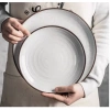 Đĩa sứ tròn Hỏa biến Wistom phong cách Bắc Âu - Cao cấp, chỉ 79.000₫ (giá gốc 95.590₫) 6