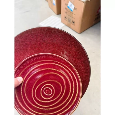 Đĩa sứ tròn Hỏa biến Wistom phong cách Bắc Âu - Cao cấp, chỉ 79.000₫ (giá gốc 95.590₫) 9