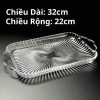 Đĩa thuỷ tinh đựng hoa quả cao cấp, khay úp cốc chữ nhật Giá ưu đãi 125.000 VNĐ 10