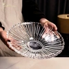 Đĩa Thủy Tinh Lòng Sâu, Lá Sen Đựng Trái Cây & Bánh Mứt - Giá 250.000 (HDBD39)