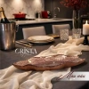 Đĩa Thủy Tinh Vân Lượi Bầu Dục 43x17cm CRISTA HOME - Giá ưu đãi 459.000 VND 4