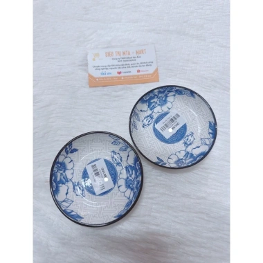 Dĩa Tiêu Hoa 12 Dĩa Mắm Đựng Gia Vị Men Sứ Trắng Cao Cấp Giá 13.000₫ Mta-Mart 2