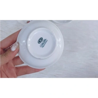 Dĩa Tiêu MC07 Sứ Trắng Đậm Dày Dặn - Dĩa Mắm, Gia Vị, Đẹp Sáng Bóng Giá 11.000đ