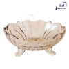 Đĩa tô pha lê thủy tinh 3 chân - Đựng mứt, khay hoa quả, giảm giá 59.000đ 3