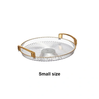 Đĩa Trái Cây Châu Âu Trong Suốt – Ngăn Đồ Ăn, LED, Giá 56.340₫