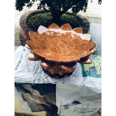 Dĩa trái cây gỗ dừa 30x17 & 24x10cm - Đĩa bánh mứt Tết, Có Video, Giá 549.000₫ 4 Dĩa trái cây gỗ dừa 30x17 & 24x10cm - Đĩa bánh mứt Tết, Có Video, Giá 549.000₫ 4