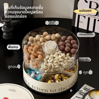 Đĩa Trái Cây Hạt Dưa, Kẹo Xoay, Ngăn Đậu Phộng - Ăn nhẹ cà phê, chỉ 229.900 VNĐ 3 Đĩa Trái Cây Hạt Dưa, Kẹo Xoay, Ngăn Đậu Phộng - Ăn nhẹ cà phê, chỉ 229.900 VNĐ 3