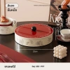 Đĩa Trái Cây Hạt Dưa, Kẹo Xoay, Ngăn Đậu Phộng - Ăn nhẹ cà phê, chỉ 229.900 VNĐ 9