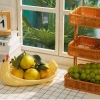 Đĩa trái cây mây giả RYEIGHTON đa năng, khay trà bánh mì, giảm 21% còn 69.520₫ 8