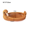 Đĩa trái cây mây giả RYEIGHTON đa năng, khay trà bánh mì, giảm 21% còn 69.520₫ 10