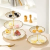 Đĩa trái cây nhiều tầng – Đựng bánh kẹo, trang trí phòng khách & bếp, chỉ 107.000₫