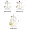 Đĩa trái cây nhiều tầng – Đựng bánh kẹo, trang trí phòng khách & bếp, chỉ 107.000₫ 7