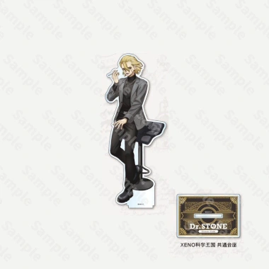 Đĩa Trang Trí Dr.STONE Cafe + Standee Xeno, Doll Asagiri Gen - Trang Trí Bàn Làm Việc 72.485₫