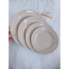 Dĩa Tròn Cạn DC Màu Nâu Đủ Size – Nhựa Fataco Melamine Dày Dặn, Giá 19.000 - Mta-Mart2 2