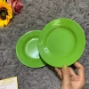 Dĩa Tròn Cạn DC Xanh Lá Đủ Size - Nhựa Melamine Fataco Dày Dặn, Giá chỉ 15.000₫ 2