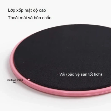 Đĩa trượt yoga hỗ trợ tập luyện trong nhà, thảm thể thao, giảm giá 46.108₫ 3