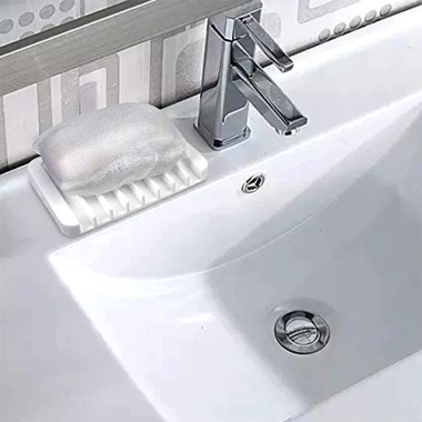 Đĩa xà phòng silicon tự động dòng chảy – Dành cho vòi hoa sen, xốp xà phòng, phòng tắm, hộp đựng bếp – Giá ưu đãi 25.494₫ 5