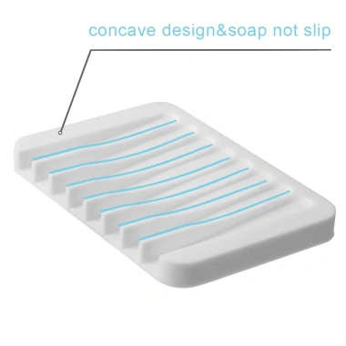 Đĩa xà phòng silicon tự động dòng chảy – Dành cho vòi hoa sen, xốp xà phòng, phòng tắm, hộp đựng bếp – Giá ưu đãi 25.494₫ 8