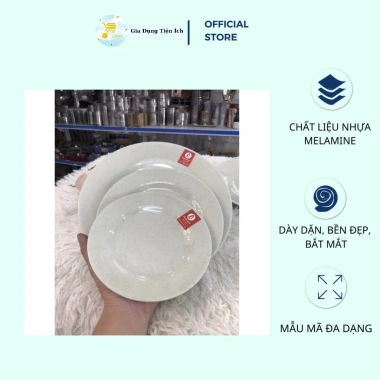 Dĩa Xanh Thái Cạn 6-7-9 Superware Nhựa Phíp Melamine Mta-Mart2 - Giá 36.000₫