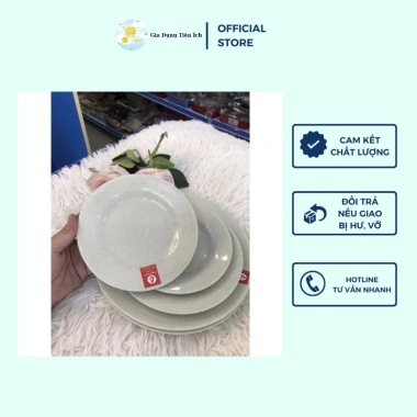 Dĩa Xanh Thái Cạn 6-7-9 Superware Nhựa Phíp Melamine Mta-Mart2 - Giá 36.000₫