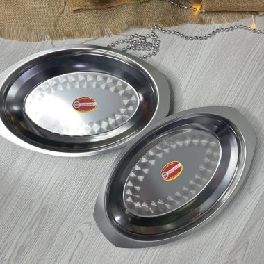 Dĩa xoài inox sâu đủ size lớn‑nhỏ, dĩa oval sáng bóng, chịu nhiệt MTA‑Mart2 – 52.000₫