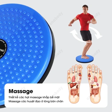 Đĩa Xoay Eo 360 độ - Tập Thể Dục, Giảm Cân, Cơ Bụng, Massage Thư Giãn Tại Nhà, Bàn Chân 70.200 VND 5 Đĩa Xoay Eo 360 độ - Tập Thể Dục, Giảm Cân, Cơ Bụng, Massage Thư Giãn Tại Nhà, Bàn Chân 70.200 VND 5