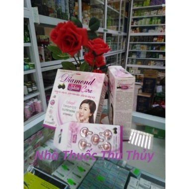 Diamond Skin Care - Dưỡng da, sáng da, giảm thâm nám, Collagen, CoQ10, Glutathione, Vitamin E - 250.000₫