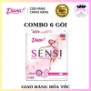 Diana Sensì Siêu Mỏng Cánh 6 Gói (8 miếng/gói) - Giá ưu đãi 142.000₫, bảo vệ nhẹ nhàng