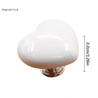 Diaper & Cored 2 Cái Trái Tim Nhiều Màu - Nhà Vệ Sinh Bấm Nút Đẩy, Móng Tay, Trợ Tủ, Giá 35,420₫