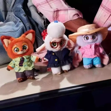 DIAPER & CORED Crazy Animal City Plush Búp Bê Mặt Dây Ba lô Trang Trí Quà Tặng YTH 202.675₫ 5
