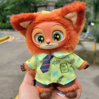 DIAPER & CORED Crazy Animal City Plush Búp Bê Mặt Dây Ba lô Trang Trí Quà Tặng YTH 202.675₫ 9