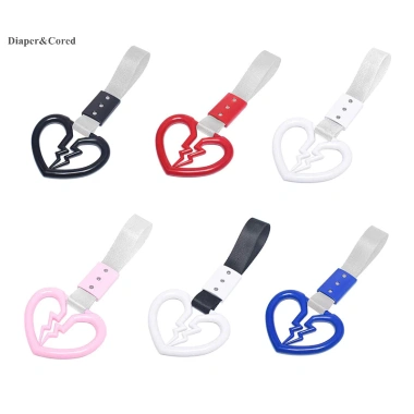 DIAPER & CORED Dây Đeo Chống Tĩnh Trái Tim Vỡ – Cảnh Báo Xe, Tàu, Ngầm