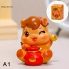 DIAPER & CORED Đồ trang trí ngựa hoạt hình dễ thương – Tượng cung hoàng đạo nhựa, quà tặng YTH 9