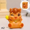 DIAPER & CORED Đồ trang trí ngựa hoạt hình dễ thương – Tượng cung hoàng đạo nhựa, quà tặng YTH 10