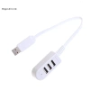 DIAPER & CORED HUB USB 2.0 3 cổng tốc độ cao đa năng mở rộng cho laptop và PC - Giá chỉ 50.050 VND