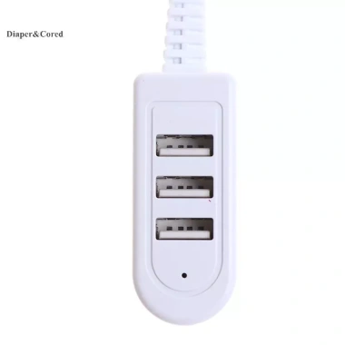 DIAPER & CORED HUB USB 2.0 3 cổng tốc độ cao đa năng mở rộng cho laptop và PC - Giá chỉ 50.050 VND