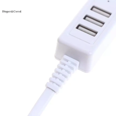 DIAPER & CORED HUB USB 2.0 3 cổng tốc độ cao đa năng mở rộng cho laptop và PC - Giá chỉ 50.050 VND