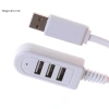 DIAPER & CORED HUB USB 2.0 3 cổng tốc độ cao đa năng mở rộng cho laptop và PC - Giá chỉ 50.050 VND 8