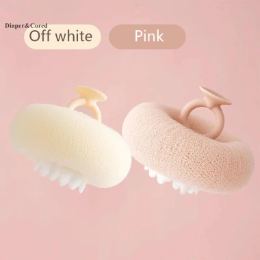 DIAPER & CORED Khăn Tắm Massage Bàn Chải Hút, Chà Bùn, Bọt Biển - Phòng Tắm YTH 59.616₫