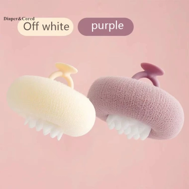 DIAPER & CORED Khăn Tắm Massage Bàn Chải Hút, Chà Bùn, Bọt Biển - Phòng Tắm YTH 59.616₫