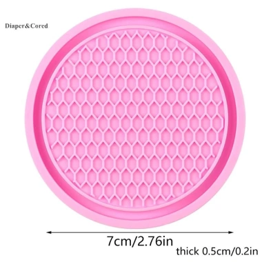 Diaper & CORED Ô Tô Chống Trơn Trượt Miếng Lót Tự Động Cupholder Đế Lót Ly YTH 37.730₫