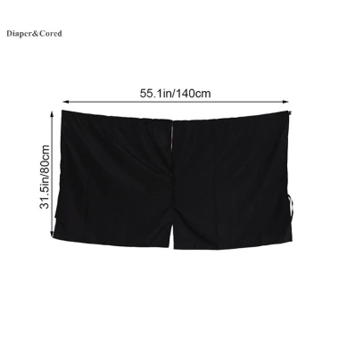 DIAPER & CORED Rèm che nắng riêng tư 2 Cái 140x80cm - Taxi, Xe cách ly, ngăn cửa sổ, bảo vệ UV YTH 5 DIAPER & CORED Rèm che nắng riêng tư 2 Cái 140x80cm - Taxi, Xe cách ly, ngăn cửa sổ, bảo vệ UV YTH 5